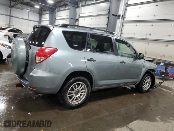 2007 Toyota RAV4 with VIN JTMZK33V875013571, listed as a Copart auction lot 87596475 with 197,139 mi miles and Salvage Title. Bid and sale history available at carsss.com. Image 3.
