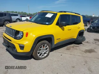 2023 Jeep Renegade Latitude with VIN ZACNJDB11PPP62206, listed as a IAAI auction lot 41998934 with 9,577 mi miles and . Bid and sale history available at carsss.com. Image 18.