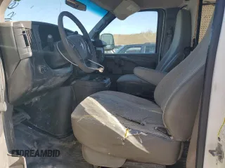 2012 Chevrolet Express Cargo with VIN 1GCSGAFX0C1101889, listed as a Copart auction lot 43868765 with 220,614 mi miles and Salvage title. Bid and sale history available at DreamBid. Image 7.