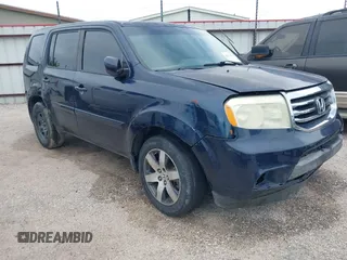 2012 Honda Pilot EX-L with VIN 5FNYF3H57CB039810, listed as a IAAI auction lot 42479577 with 209,254 mi miles and . Bid and sale history available at DreamBid. Image 1.