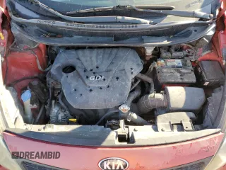 2013 Kia Rio LX with VIN KNADM4A39D6147651, listed as a Copart auction lot 83915944 with 214,303 mi miles and Clean Title. Bid and sale history available at carsss.com. Image 11.