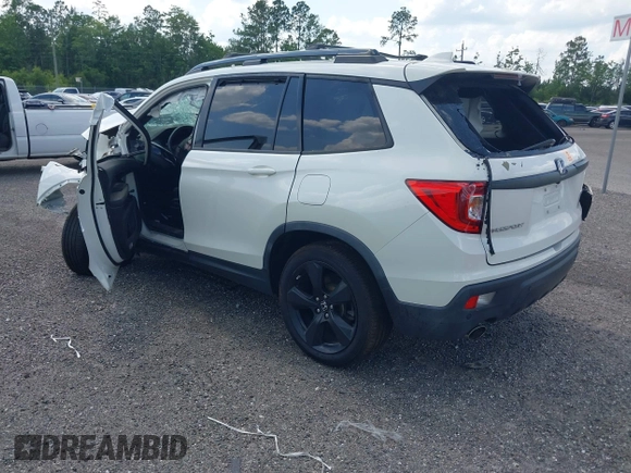 2019 Honda Passport Touring z VIN 5FNYF7H91KB001286, wystawiony jako IAAI lot #41733668 z przebiegiem Nie podano mil oraz . Historia ofert i sprzedaży dostępna na DreamBid. Obrazek 3.