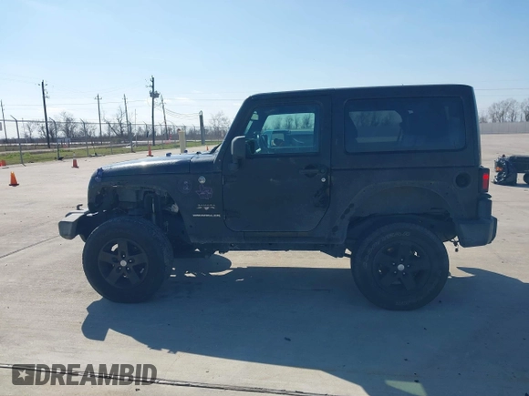 2016 Jeep Wrangler Sahara with VIN 1C4AJWBG4GL345281, listed as a IAAI auction lot 41570749 with 108,369 mi miles and . Bid and sale history available at DreamBid. Image 13.
