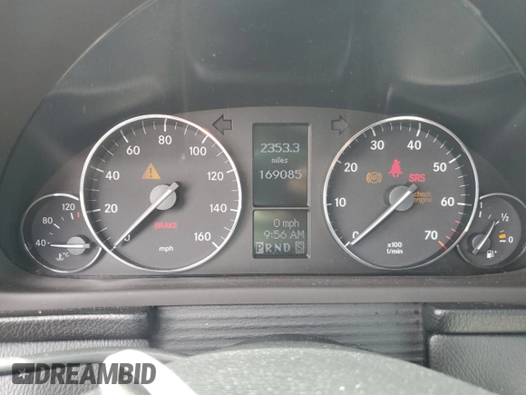 2007 Mercedes-Benz C 230 Sport with VIN WDBRF52HX7F909181, listed as a Copart auction lot 56762685 with 169,085 mi miles and Salvage title. Bid and sale history available at DreamBid. Image 9.
