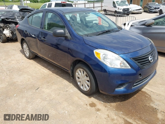 2012 Nissan Versa S with VIN 3N1CN7AP0CL918036, listed as a IAAI auction lot 42725618 with 153,374 mi miles and . Bid and sale history available at DreamBid. Image 1.