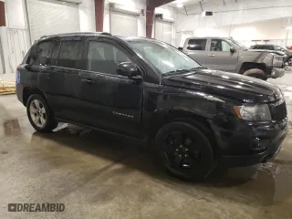 2014 Jeep Compass Latitude with VIN 1C4NJDEB6ED648267, listed as a Copart auction lot 48865825 with 146,244 mi miles and Salvage Title. Bid and sale history available at carsss.com. Image 4.
