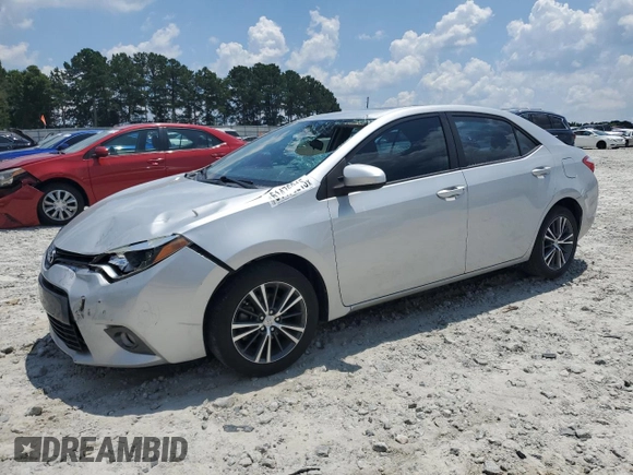 2016 Toyota Corolla L with VIN 5YFBURHE5GP486953, listed as a Copart auction lot 61476215 with 122,431 mi miles and Salvage title. Bid and sale history available at DreamBid. Image 1.