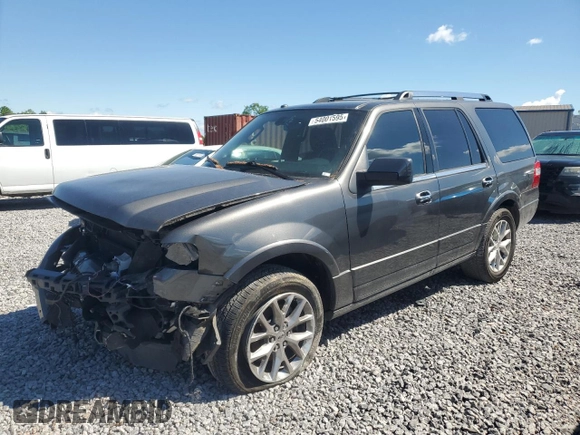 2016 Ford Expedition Limited with VIN 1FMJU1KT2GEF10610, listed as a Copart auction lot 54001595 with 113,285 mi miles and Salvage title. Bid and sale history available at DreamBid. Image 1.