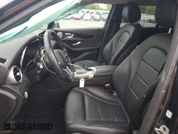 2021 Mercedes-Benz GLC with VIN W1N0G8EB3MF961269, listed as a Copart auction lot 50421033 with 32,679 mi miles and Salvage Title. Bid and sale history available at carsss.com. Image 7.
