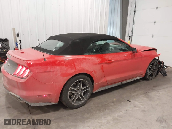 2022 Ford Mustang EcoBoost with VIN 1FATP8UH6N5106282, listed as a IAAI auction lot 41410747 with 88,187 mi miles. Bid and sale history available at carsss.com. Image 4.
