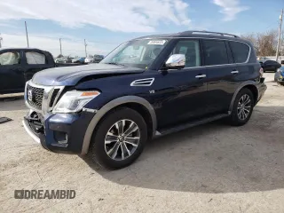 2018 Nissan Armada SV with VIN JN8AY2NC0J9555110, listed as a Copart auction lot 39994633 with 30,721 mi miles. Bid and sale history available at carsss.com. Image 1.