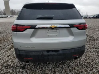 2022 Chevrolet Traverse LS with VIN 1GNEVLKW5NJ108245, listed as a Copart auction lot 50186695 with 0 mi miles and Clean Title. Bid and sale history available at carsss.com. Image 6.