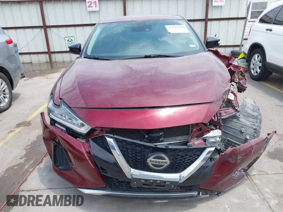 2020 Nissan Maxima SV with VIN 1N4AA6CV3LC386062, listed as a IAAI auction lot 42132959 with 40,098 mi miles and . Bid and sale history available at DreamBid. Image 6.