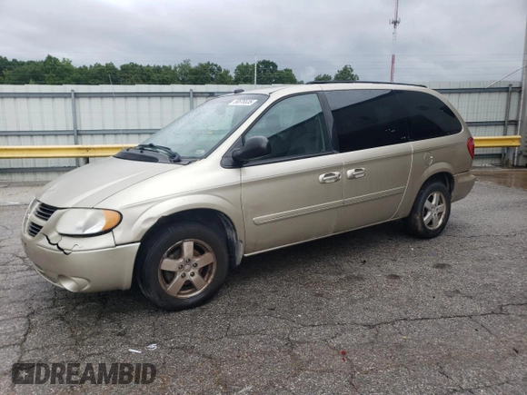 2005 Dodge Caravan SXT with VIN 2D4GP44L85R401401, listed as a Copart auction lot 58576535 with 190,858 mi miles and Salvage title. Bid and sale history available at DreamBid. Image 1.