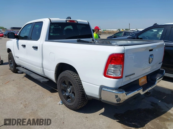 2022 Ram 1500 Big Horn with VIN 1C6RRFBG0NN287478, listed as a IAAI auction lot 42247112 with 43,275 mi miles and . Bid and sale history available at DreamBid. Image 3.