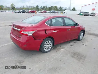 2014 Nissan Sentra S with VIN 3N1AB7AP8EY288627, listed as a IAAI auction lot 42173030 with 118,883 mi miles and . Bid and sale history available at DreamBid. Image 4.