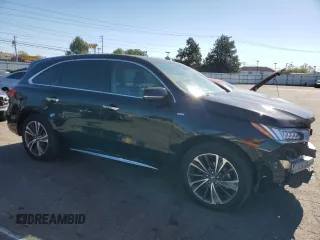 2019 Acura MDX Sport Hybrid w/Technology Pkg with VIN 5J8YD7H52KL001766, listed as a Copart auction lot 75276724 with 71,035 mi miles and Salvage Title. Bid and sale history available at carsss.com. Image 4.