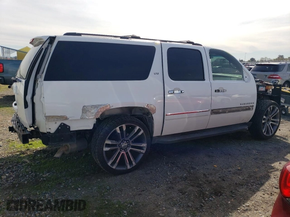 2013 Chevrolet Suburban LTZ with VIN 1GNSKKE70DR245684, listed as a Copart auction lot 49671615 with 175,491 mi miles and Salvage Title. Bid and sale history available at carsss.com. Image 3.