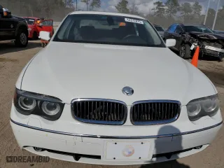 2004 BMW 7 Series 745Li with VIN WBAGN635C4DS52148, listed as a Copart auction lot 44372875 with 0 mi miles and Clean Title. Bid and sale history available at carsss.com. Image 5.