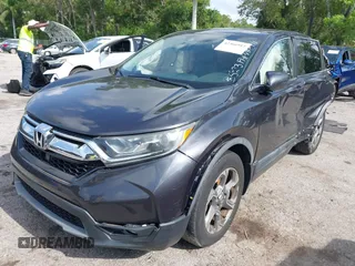 2017 Honda CR-V EX-L z VIN 7FARW1H89HE022411, wystawiony jako IAAI lot #42366912 z przebiegiem 82 611 mil mil oraz . Historia ofert i sprzedaży dostępna na DreamBid. Obrazek 2.