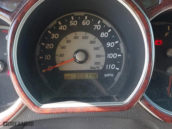 2005 Toyota 4Runner SR5 with VIN JTEZU14RX50057755, listed as a IAAI auction lot 41679681 with 308,114 mi miles. Bid and sale history available at carsss.com. Image 15.