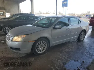 2006 Mercury Milan Premier with VIN 3MEHM08116R610047, listed as a Copart auction lot 44705145 with 159,012 mi miles and Salvage Title. Bid and sale history available at carsss.com. Image 1.