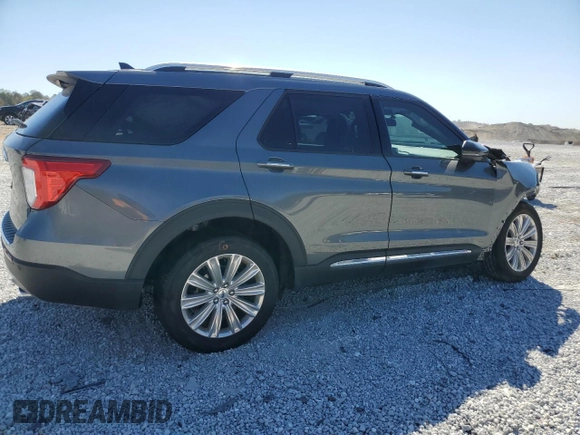 2023 Ford Explorer Limited with VIN 1FMSK7FH5PGA97332, listed as a Copart auction lot 50461435 with Not Provided miles and Non Repairable. Bid and sale history available at carsss.com. Image 3.