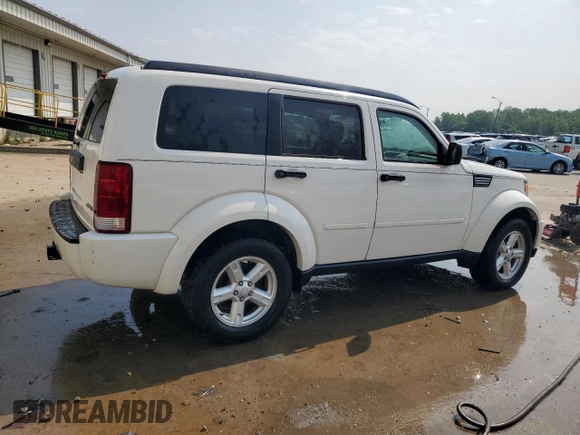 2007 Dodge Nitro SXT with VIN 1D8GU28K27W663633, listed as a Copart auction lot 59552285 with 207,350 mi miles and Clean title. Bid and sale history available at DreamBid. Image 3.