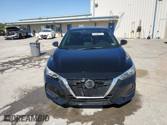 2020 Nissan Sentra SV with VIN 3N1AB8CV1LY256231, listed as a Copart auction lot 52805675 with 107,882 mi miles and Salvage Title. Bid and sale history available at carsss.com. Image 5.