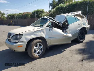 2000 Lexus RX 300 with VIN JT6GF10U3Y0057270, listed as a Copart auction lot 65933004 with 0 mi miles and Salvage Title. Bid and sale history available at carsss.com. Image 1.