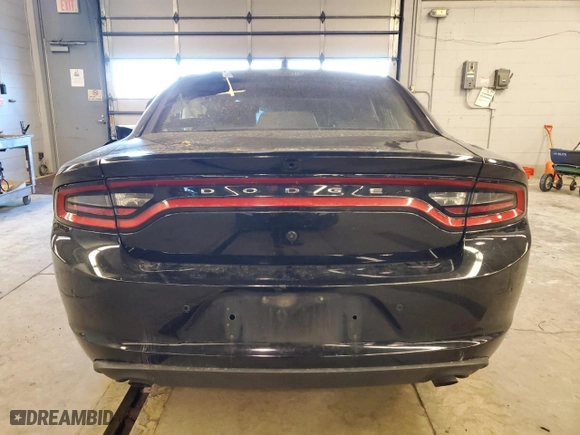 2020 Dodge Charger Police with VIN 2C3CDXKT2LH235215, listed as a Copart auction lot 87822215 with 0 mi miles and Salvage Title. Bid and sale history available at carsss.com. Image 6.