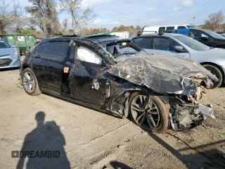2018 BMW 7 Series 740i xDrive with VIN WBA7E4C57JGV28123, listed as a Copart auction lot 79229034 with 0 mi miles and Salvage Title. Bid and sale history available at carsss.com. Image 4.