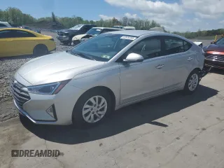 2019 Hyundai Elantra SE with VIN 5NPD74LF4KH474480, listed as a Copart auction lot 52976285 with 37,540 mi miles and Salvage Title. Bid and sale history available at DreamBid. Image 1.