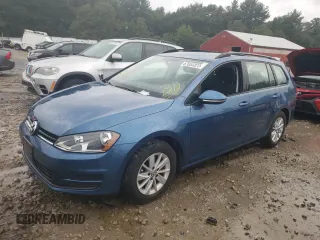 2016 Volkswagen Golf SportWagen TSI S with VIN 3VWC17AU4GM500977, listed as a Copart auction lot 67653323 with 0 mi miles. Bid and sale history available at carsss.com. Image 1.