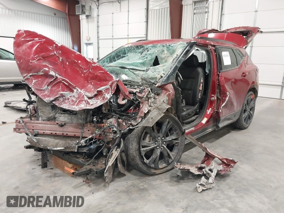 2019 Chevrolet Blazer RS with VIN 3GNKBJRS0KS585100, listed as a IAAI auction lot 41323943 with Not provided miles and . Bid and sale history available at DreamBid. Image 23.