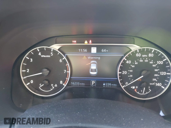 2023 Nissan Altima SL with VIN 1N4BL4EV3PN319391, listed as a IAAI auction lot 41532688 with 16,233 mi miles and . Bid and sale history available at DreamBid. Image 7.