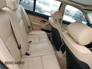 2001 BMW 5 Series 530iA with VIN WBADT63471CF05916, listed as a Copart auction lot 42752195 with 110,586 mi miles and Salvage Title. Bid and sale history available at carsss.com. Image 10.