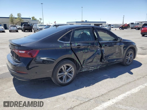 2022 Volkswagen Jetta SE z VIN 3VW7M7BU7NM032943, wystawiony jako Copart lot #54368325 z przebiegiem 32 106 mil mil oraz Szkoda całkowita • Salvage title. Historia ofert i sprzedaży dostępna na DreamBid. Obrazek 3.