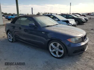 2010 BMW 1 Series 135i with VIN WBAUN9C50AVK41752, listed as a Copart auction lot 88301825 with Not Provided miles and Salvage Title. Bid and sale history available at carsss.com. Image 4.