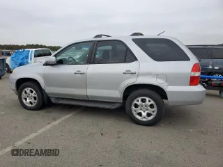 2001 Acura MDX Touring Pkg with VIN 2HNYD18601H542583, listed as a Copart auction lot 75733004 with 192,339 mi miles and Salvage Title. Bid and sale history available at carsss.com. Image 2.