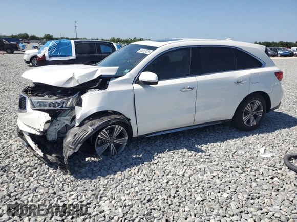 2020 Acura MDX with VIN 5J8YD3H37LL001853, listed as a Copart auction lot 54812405 with 64,938 mi miles and Non repairable. Bid and sale history available at DreamBid. Image 1.