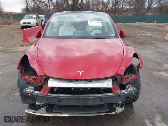 2023 Tesla Model Y Long Range with VIN 7SAYGDEE1PA169031, listed as a IAAI auction lot 41660766 with 35,253 mi miles and . Bid and sale history available at DreamBid. Image 13.