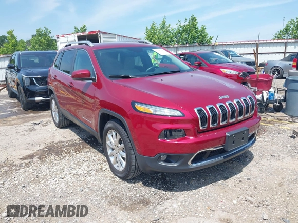 2017 Jeep Cherokee High Altitude z VIN 1C4PJMDS5HW510819, wystawiony jako IAAI lot #42447600 z przebiegiem 25 083 mil mil oraz . Historia ofert i sprzedaży dostępna na DreamBid. Obrazek 1.