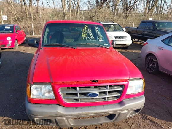 2003 Ford Ranger XL with VIN 1FTYR10D23PB78750, listed as a IAAI auction lot 41872460 with 163,604 mi miles. Bid and sale history available at carsss.com. Image 6.
