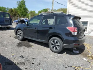 2018 Subaru Forester Premium with VIN JF2SJAGC7JH613930, listed as a Copart auction lot 55261465 with 29,990 mi miles and Salvage Title. Bid and sale history available at carsss.com. Image 2.