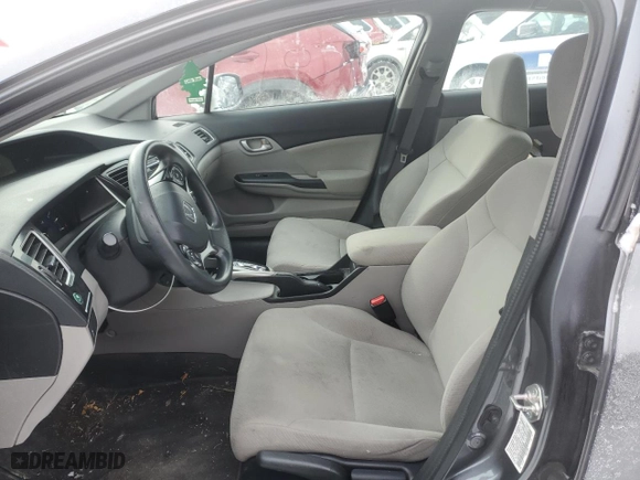 2013 Honda Civic Sdn LX with VIN 19XFB2F5XDE007098, listed as a Copart auction lot 45141365 with 154,810 mi miles and Salvage Title. Bid and sale history available at carsss.com. Image 7.