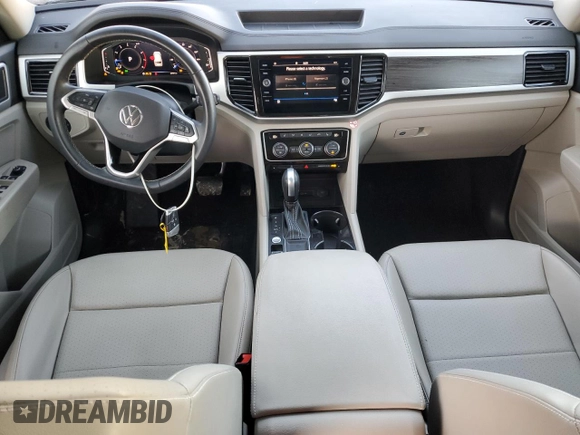 2022 Volkswagen Atlas SE with VIN 1V2JP2CA5NC554171, listed as a Copart auction lot 46822345 with 60,907 mi miles and Clean title. Bid and sale history available at DreamBid. Image 8.
