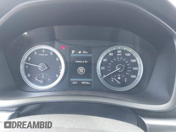 2019 Hyundai Sonata SEL with VIN 5NPE34AF6KH786609, listed as a IAAI auction lot 41561229 with 90,724 mi miles and . Bid and sale history available at DreamBid. Image 7.