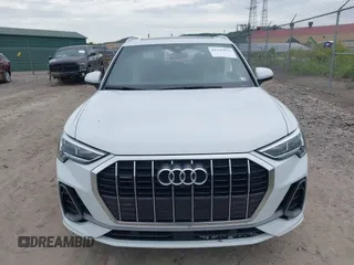 2022 Audi Q3 S line Premium Plus with VIN WA1EECF38N1031860, listed as a IAAI auction lot 42345075 with 27,171 mi miles and . Bid and sale history available at DreamBid. Image 12.