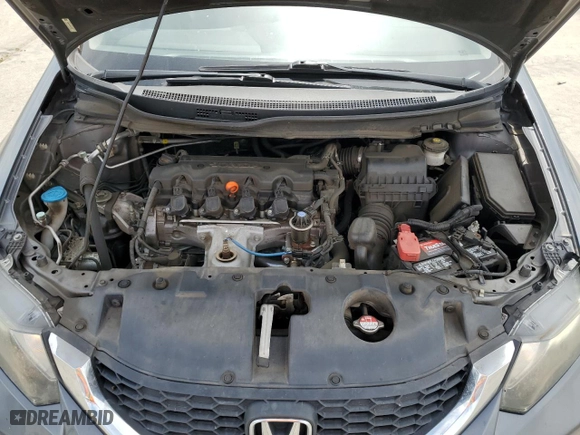 2013 Honda Civic Sdn LX with VIN 19XFB2F50DE272628, listed as a Copart auction lot 52399035 with 78,579 mi miles and Salvage Title. Bid and sale history available at carsss.com. Image 12.